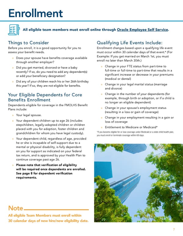 Team Member Guide to Benefit Enrollment - Page 7