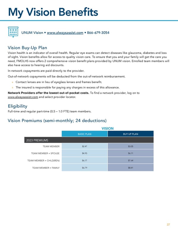 Team Member Guide to Benefit Enrollment - Page 37