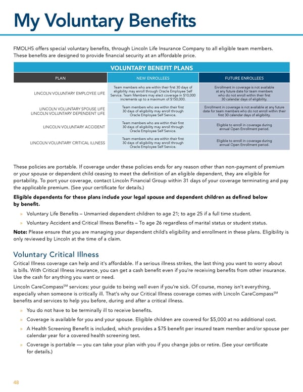 Team Member Guide to Benefit Enrollment - Page 48